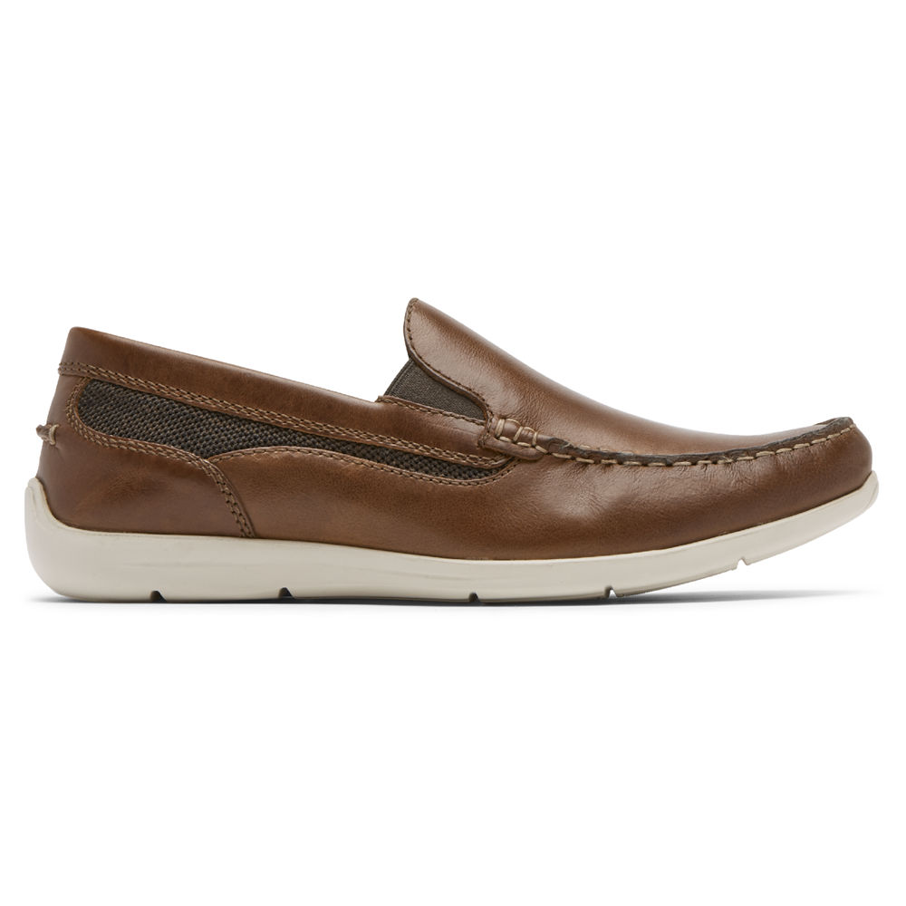 Rockport Slip-On For Mens Brown - Cullen Venetian - DB8612754